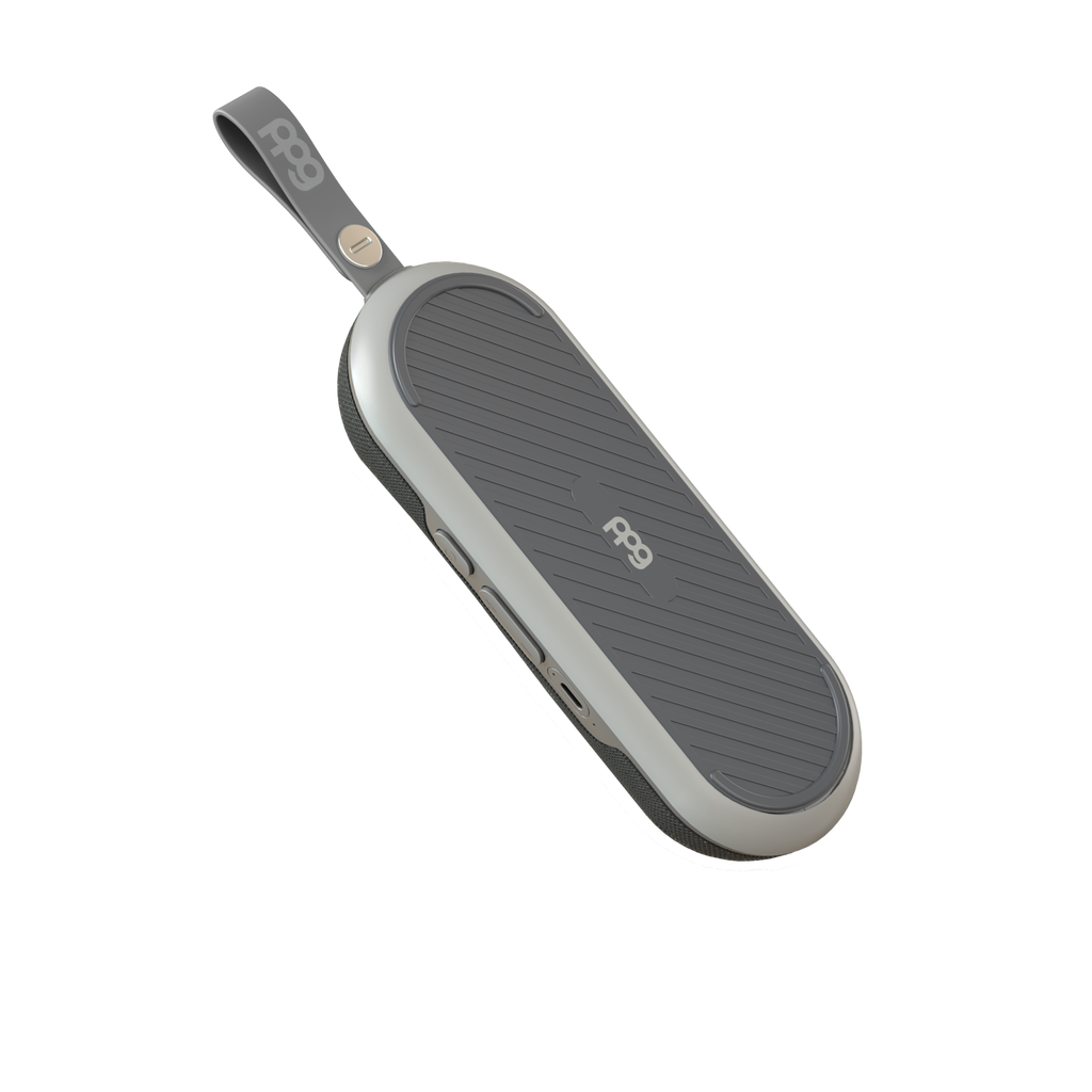 PPG A2 SLIM GPS Golf Speaker Powered by Golf Logix - Gray