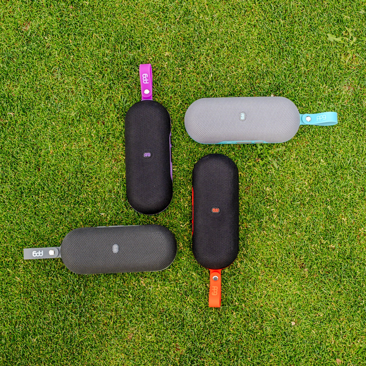 PPG A2 SLIM GPS Golf Speaker Powered by Golf Logix - Gray