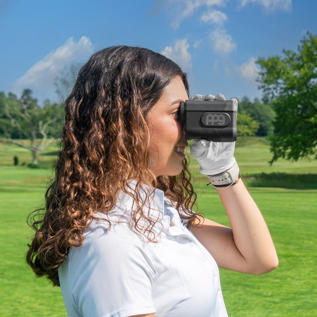 A2 Golf Laser Rangefinder with Slope Mode & Magnetic Mount | Long Battery Life