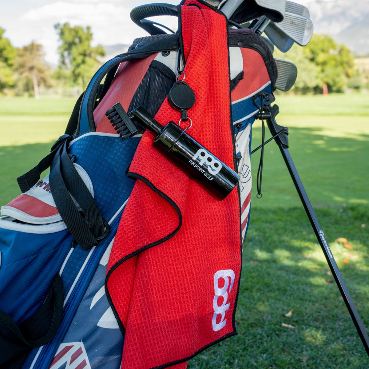 Magnetic Golf Towel Blue
