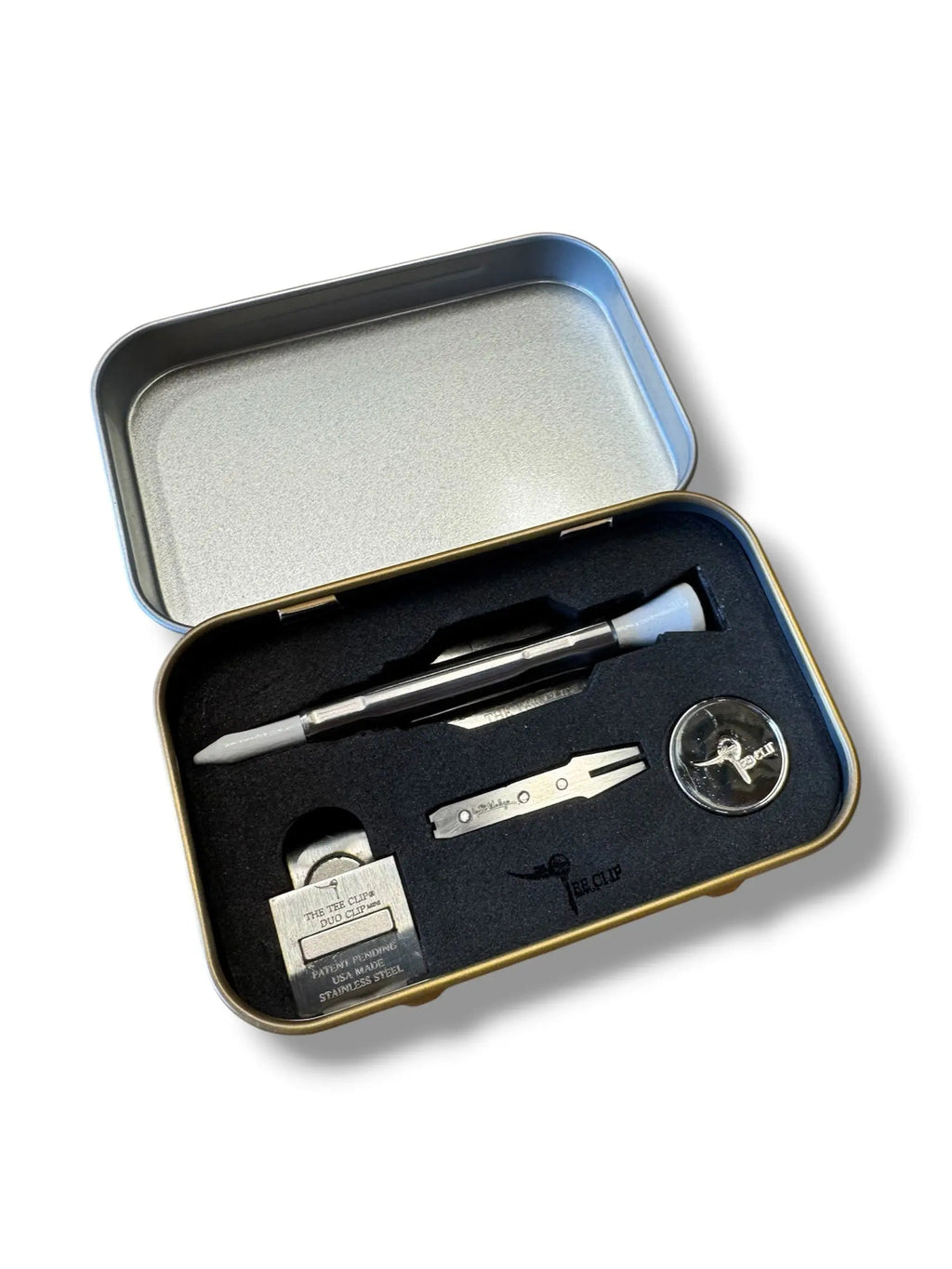The Tee Clip® MINI V.V Golf Multi-Tool Kit